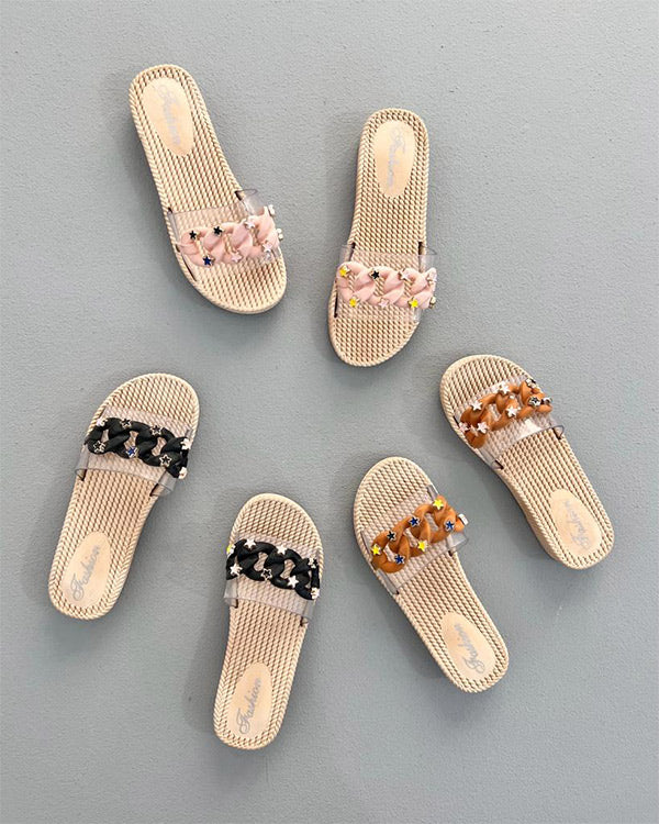 سليبر ستاتي صيفي بعدة ألوان