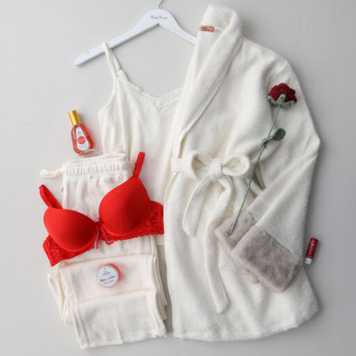 بيجاما ثلاث قطع قطن